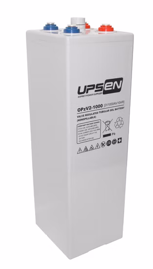 2 V 1500 Ah 固定バッテリー、OPZV 管状ゲルプレート付き