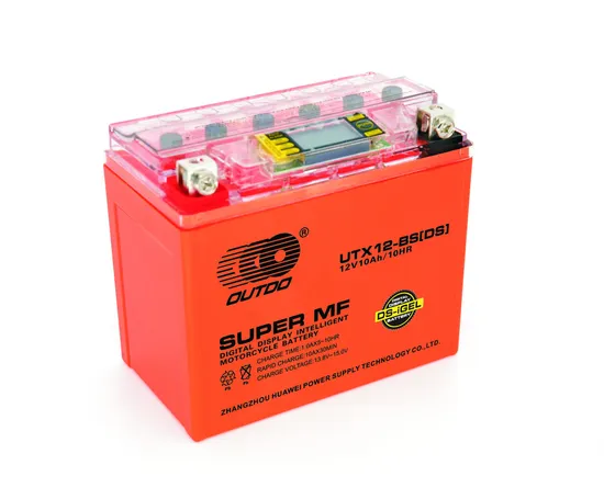 12V 21ah Utx21L-BS Outdo デジタル ディスプレイ 高性能工場出荷時鉛酸バッテリー インテリジェント メンテナンスフリー オートバイ モータースポーツ用
